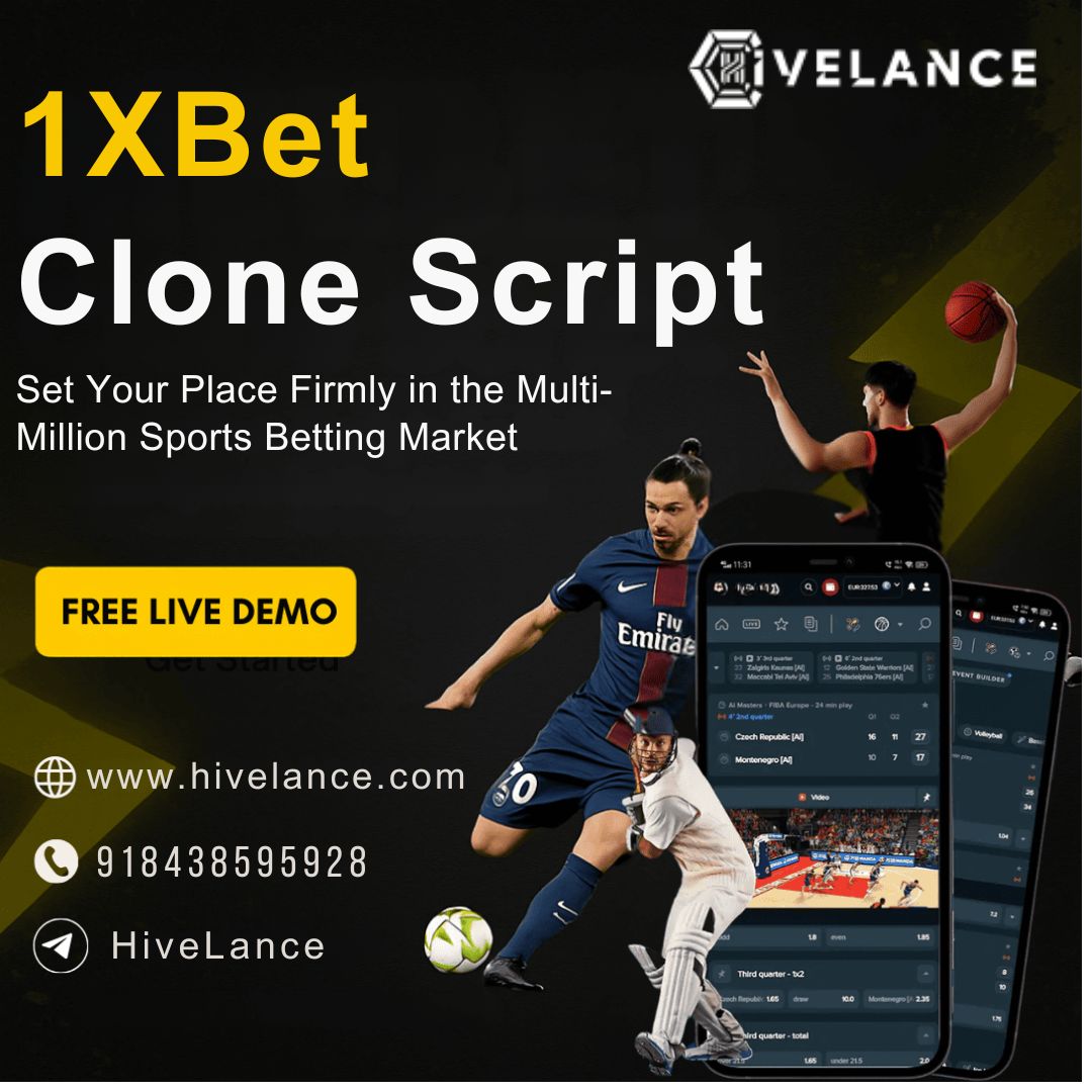 Enter the Sports Betting Market Faster with 1xBet Clone Script