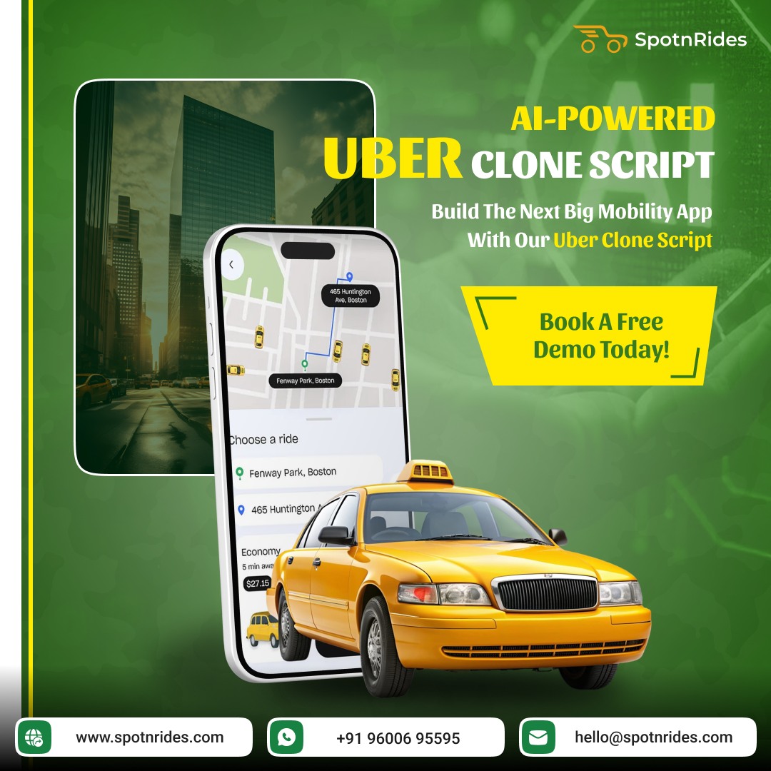 Uber Clone Script for Launching a Scalable Ride-Hailing Platform