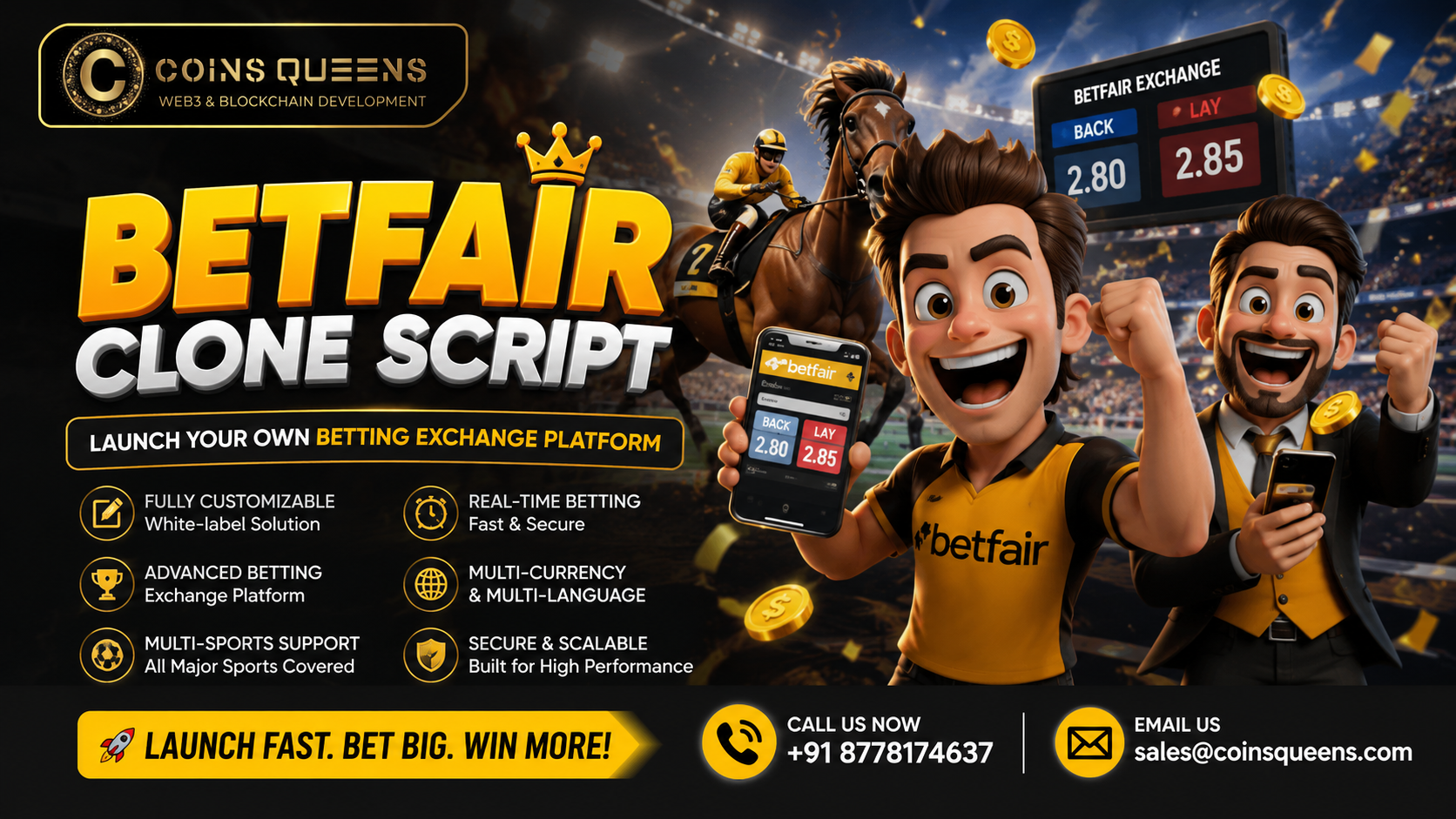 Premium Betfair Clone Script with Advanced Features – Get an Exclusive Offer Today!